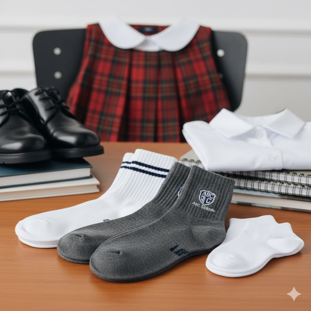 socks tex school institutional socks