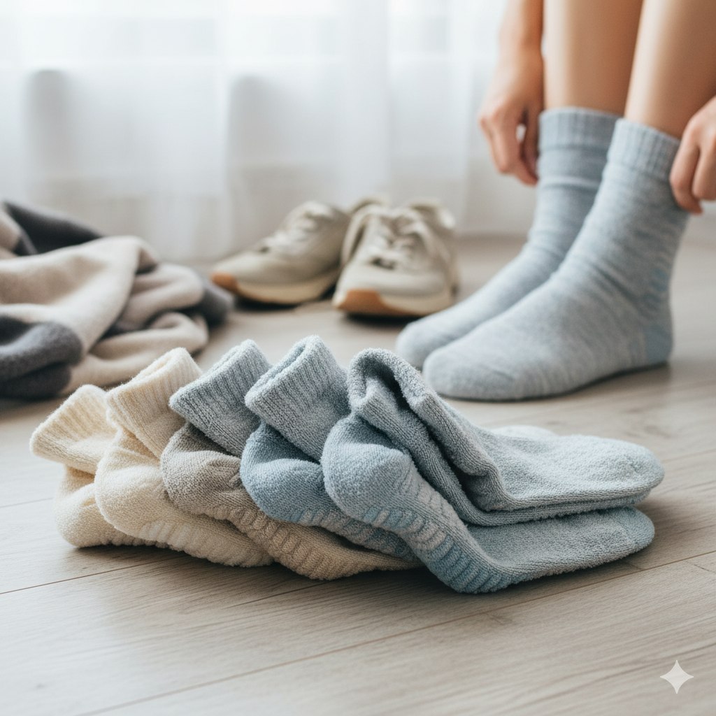 socks tex terry cushion socks